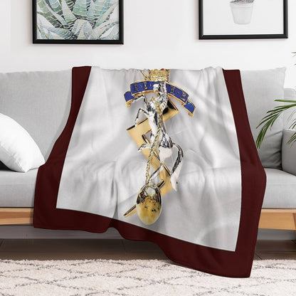 REME Badge (ROYAL ELECTRICAL MECHANICAL ENGINEERS) Throw Blanket
