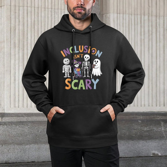 Funny Inclusion Isnt Scary Halloween Sarcastic Disability Moisture-Wicking Hoodie
