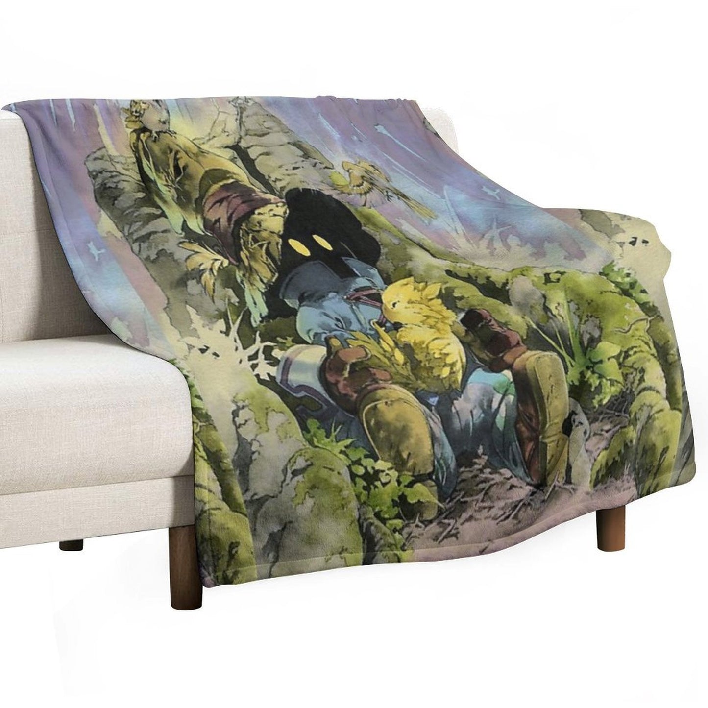Vivi Final Fantasy Throw Blanket