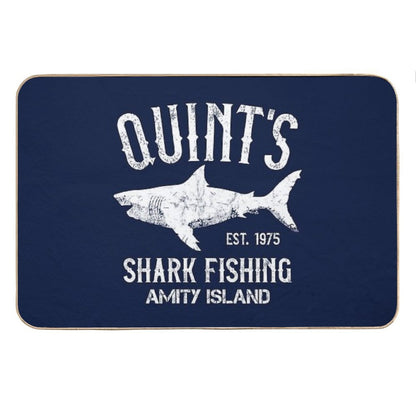 Quint's Shark Fishing - Amity Island 1975 Bath Mat