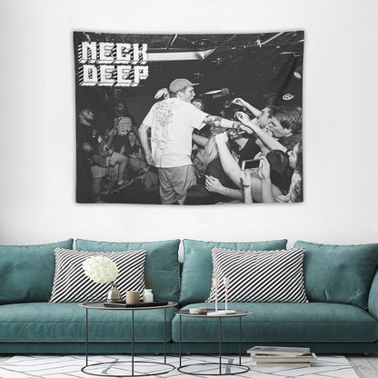 Neck Deep Live Tapestry