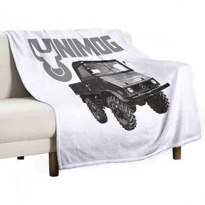 UNIMOG Oldschool Throw Blanket