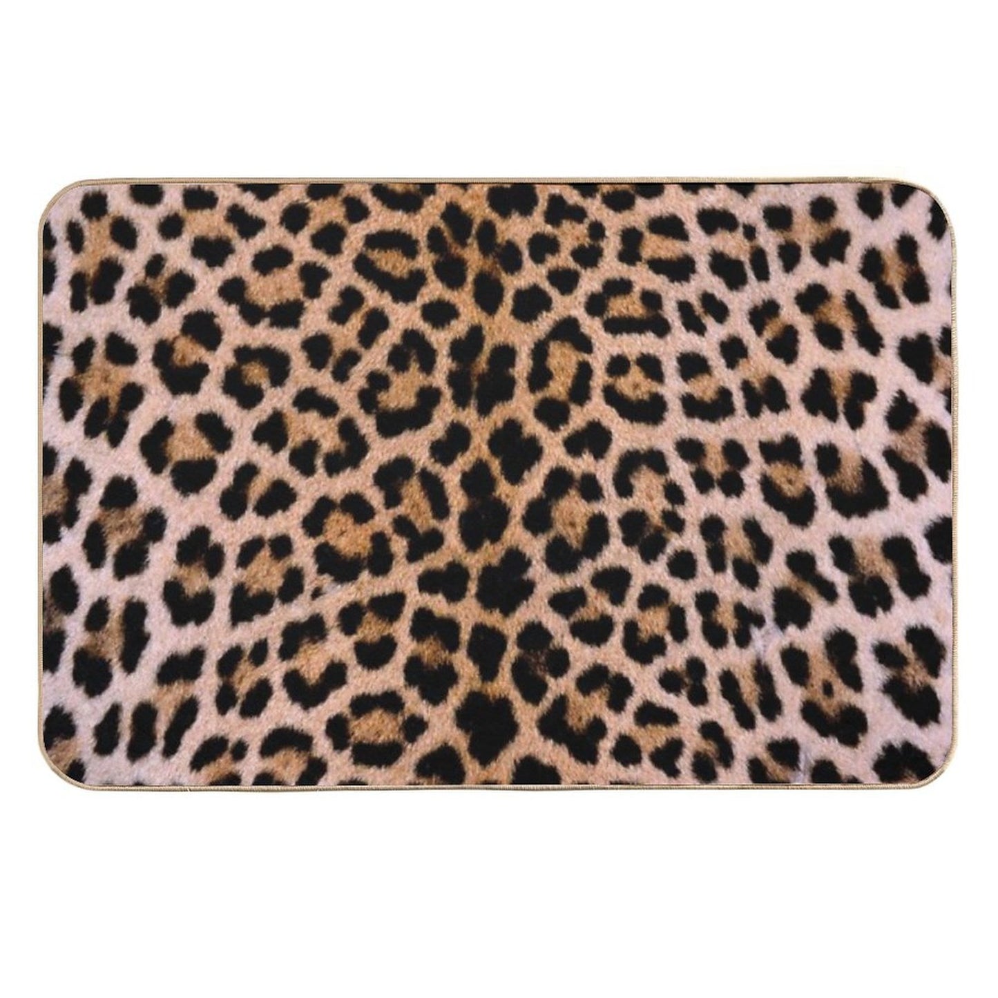 Cheetah Print  Eco-Friendly Bath Mat