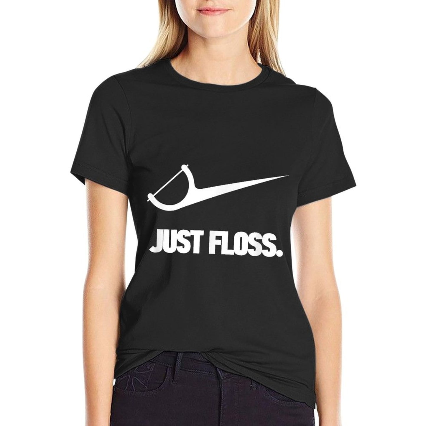 Funny Dentist Just Floss Dental Office Gift T-Shirt