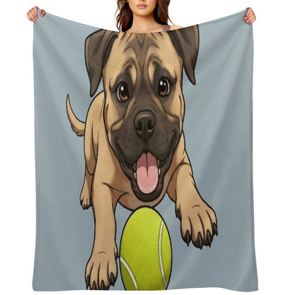 Mastiff Throw Blanket