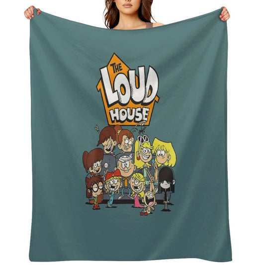 Nickelodeon The Loud House Character Throw Blanket