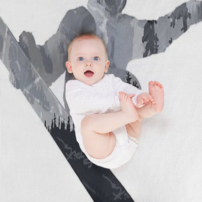 Snowboard Exposure SP  DopeyArt Throw Blanket