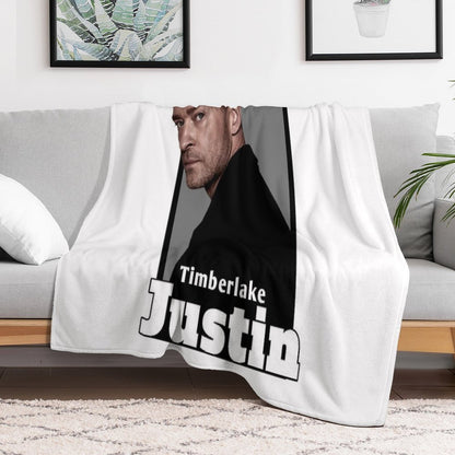 Justin Timberlake Tour 2025 Throw Blanket