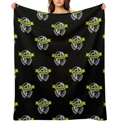 Punk Rock Academy Throw Blanket