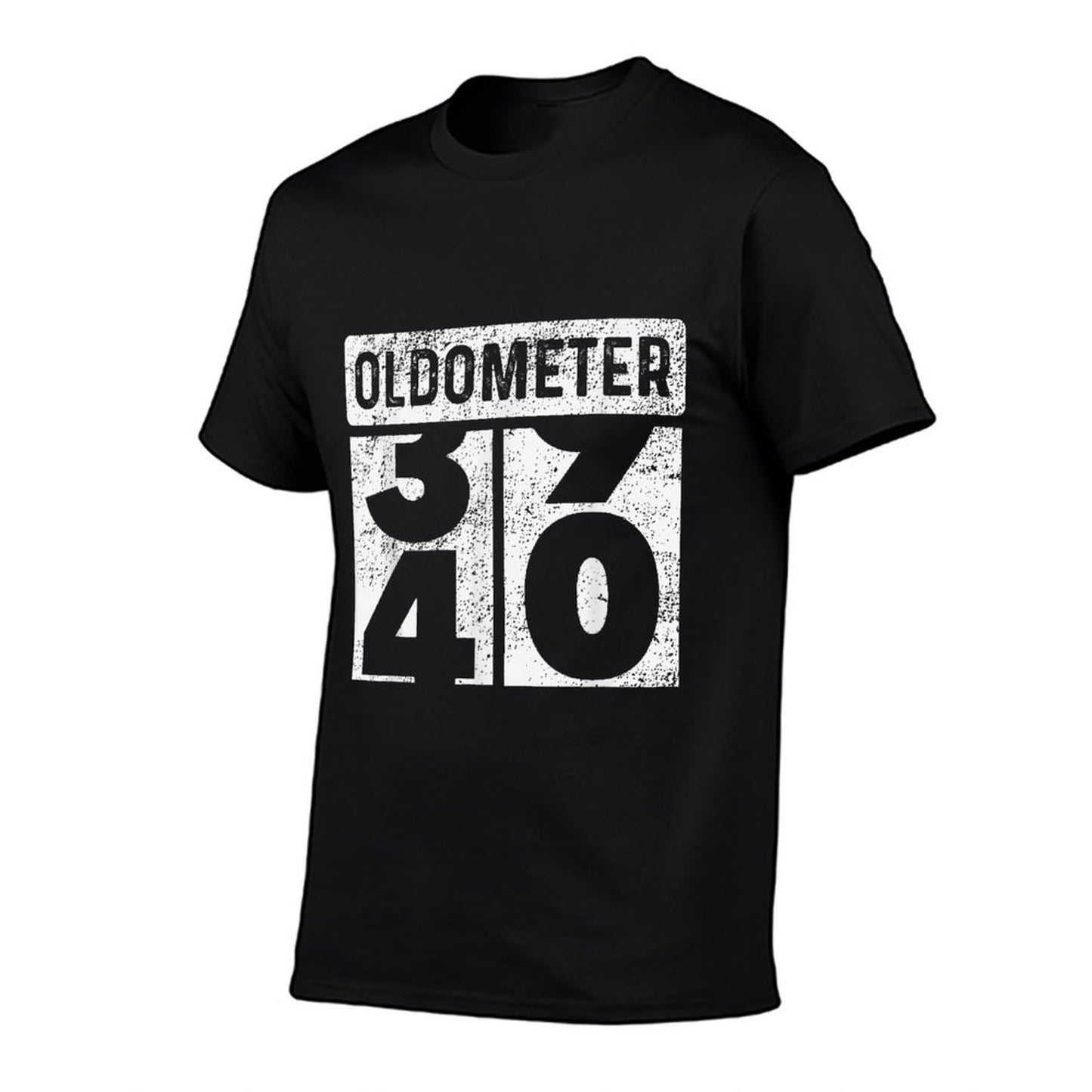 Oldometer Odometer Funny 40th Birthday Gift 40 Yrs Old Joke T-Shirt