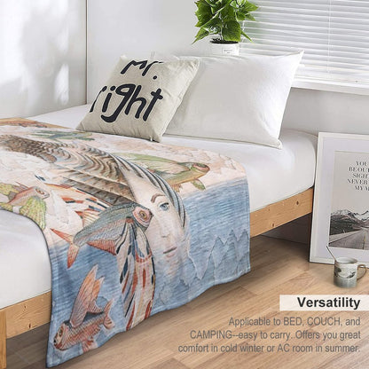 Sea Dream Throw Blanket