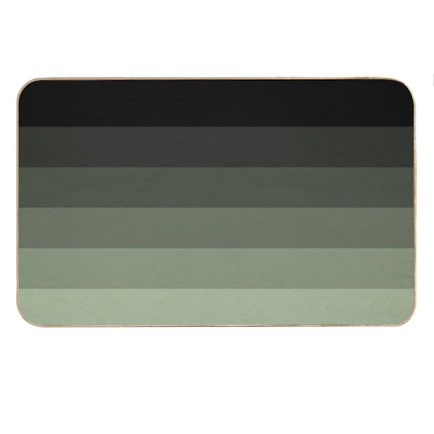 Fade to Black Camo Green Grey Shades Bath Mat