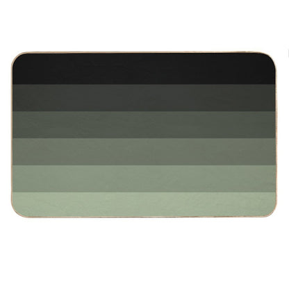 Fade to Black Camo Green Grey Shades Bath Mat