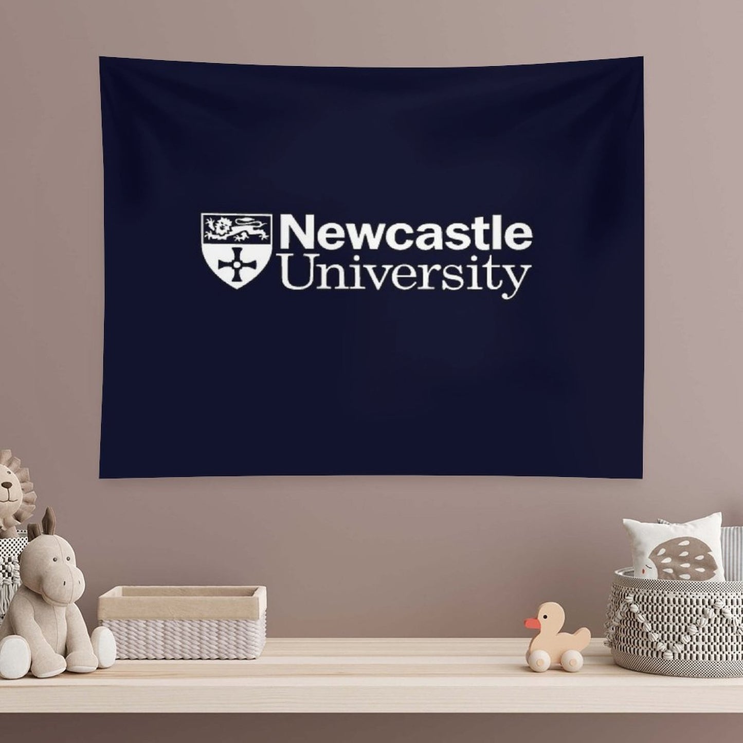 Newcastle - College Logo Tapestry