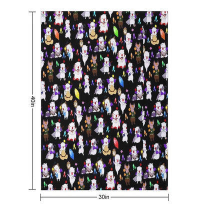 Final Fantasy Moogles Throw Blanket