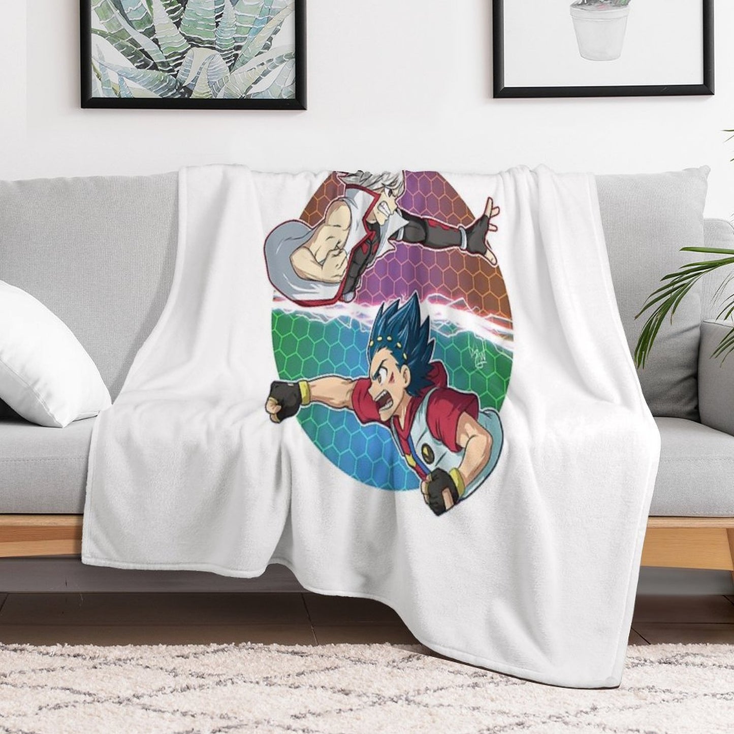 Shu Vs Valt Throw Blanket