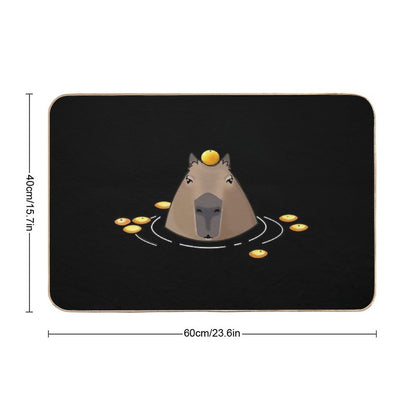 Capybara Bath Mat