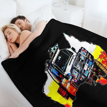 Toyota Land Cruiser 79 4wd 4x4 Throw Blanket