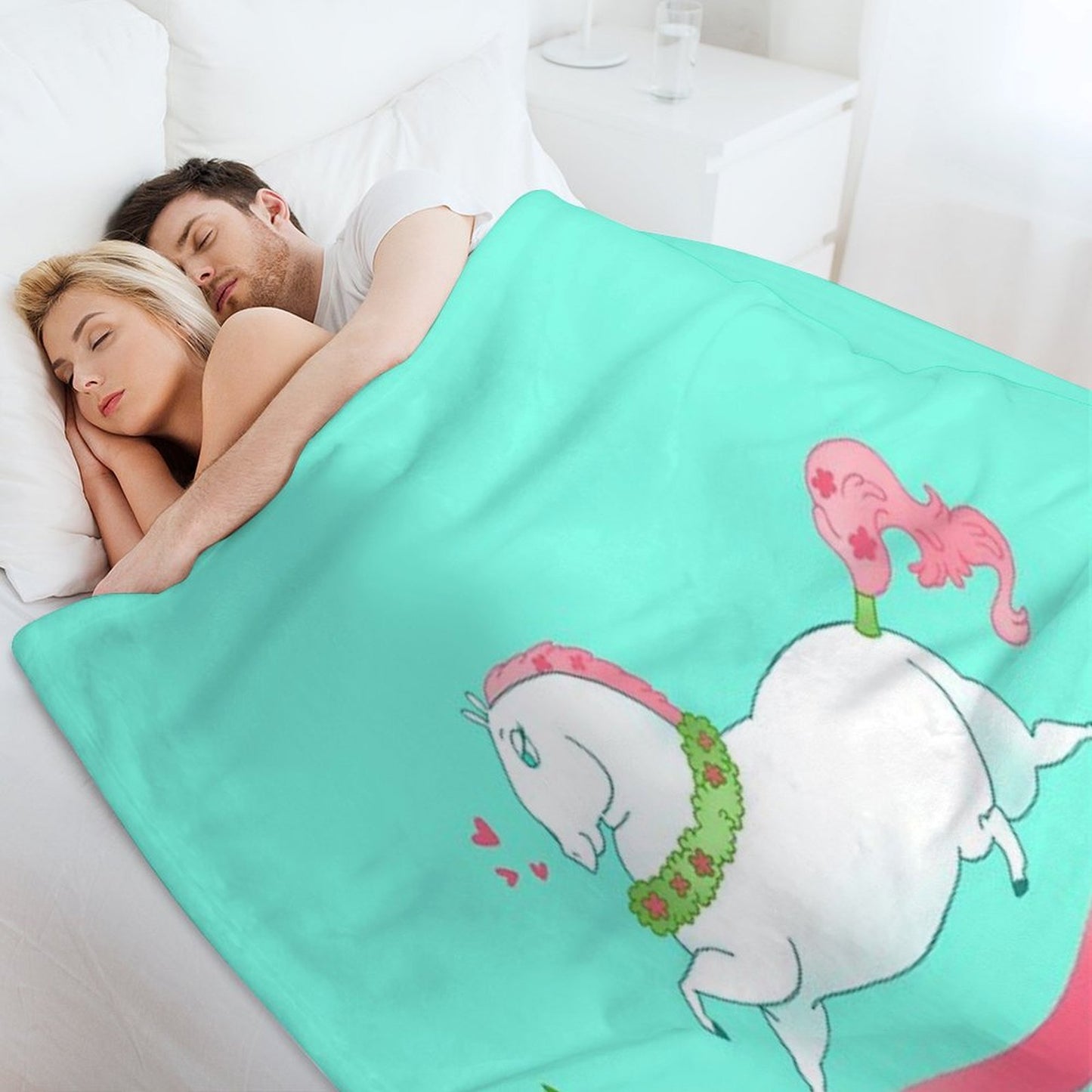 Opera Horse Throw Blanket