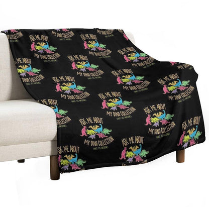 Dino Collection Throw Blanket