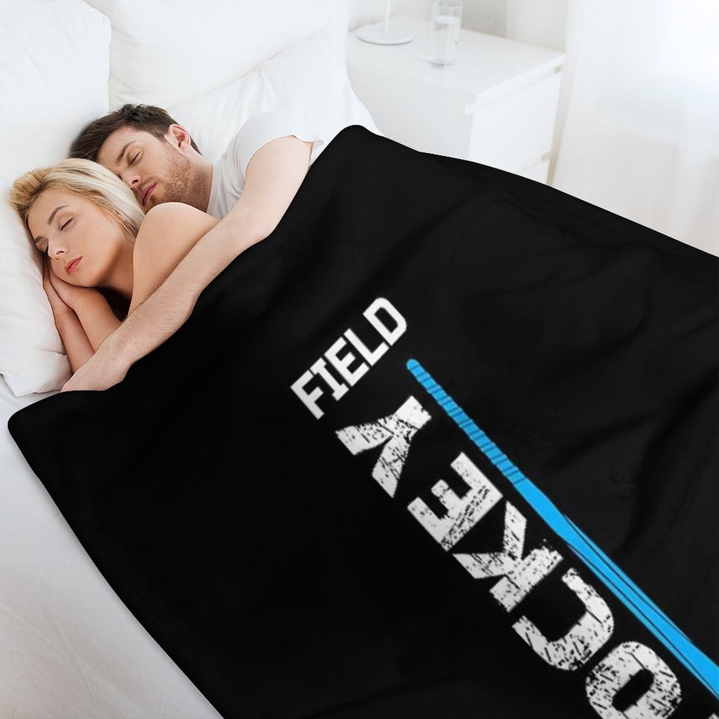 Field Hockey Gift, Field Hockey For Girls, Field Hockey Shirt For Boys Throw Blanket