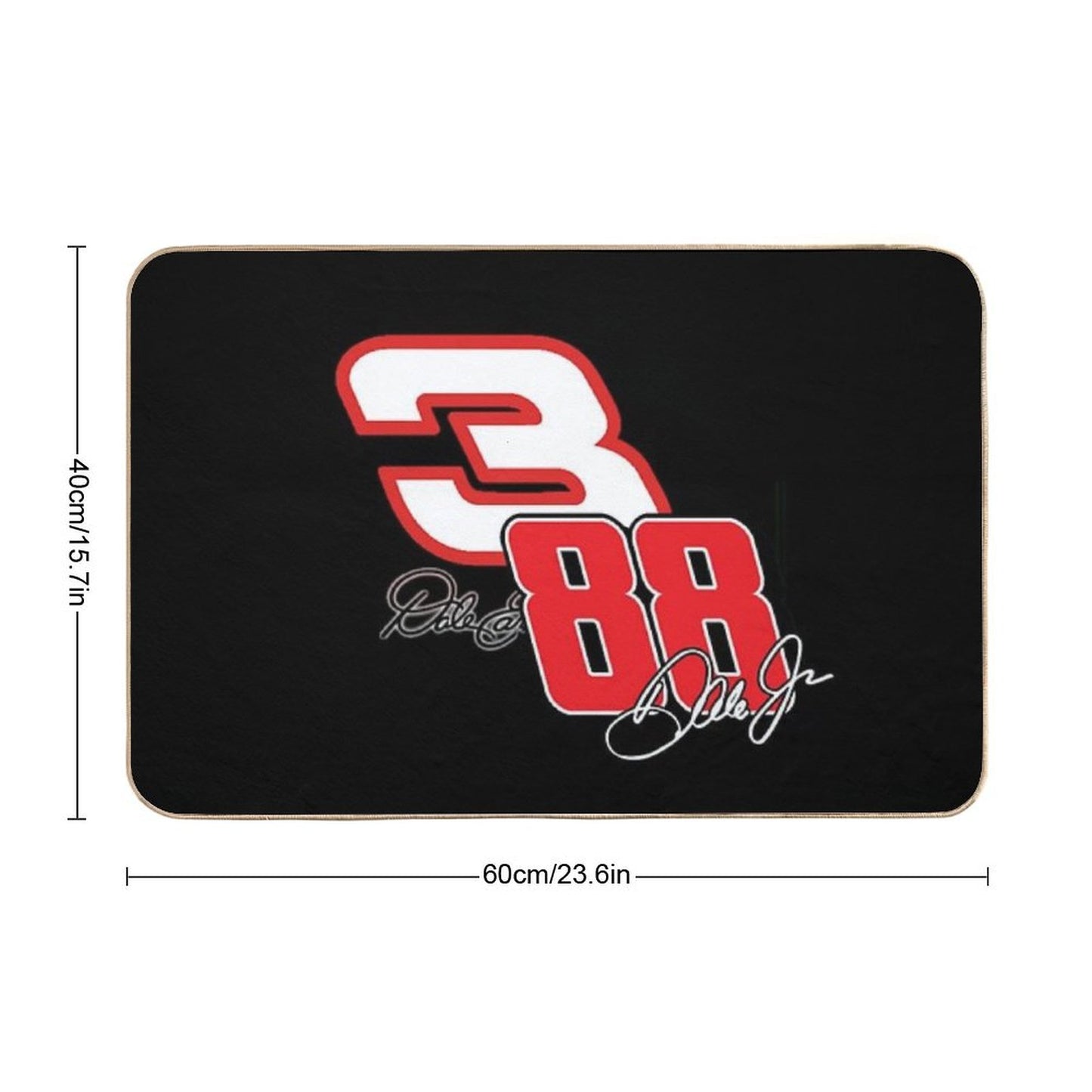 The 3 And The 88 Bath Mat
