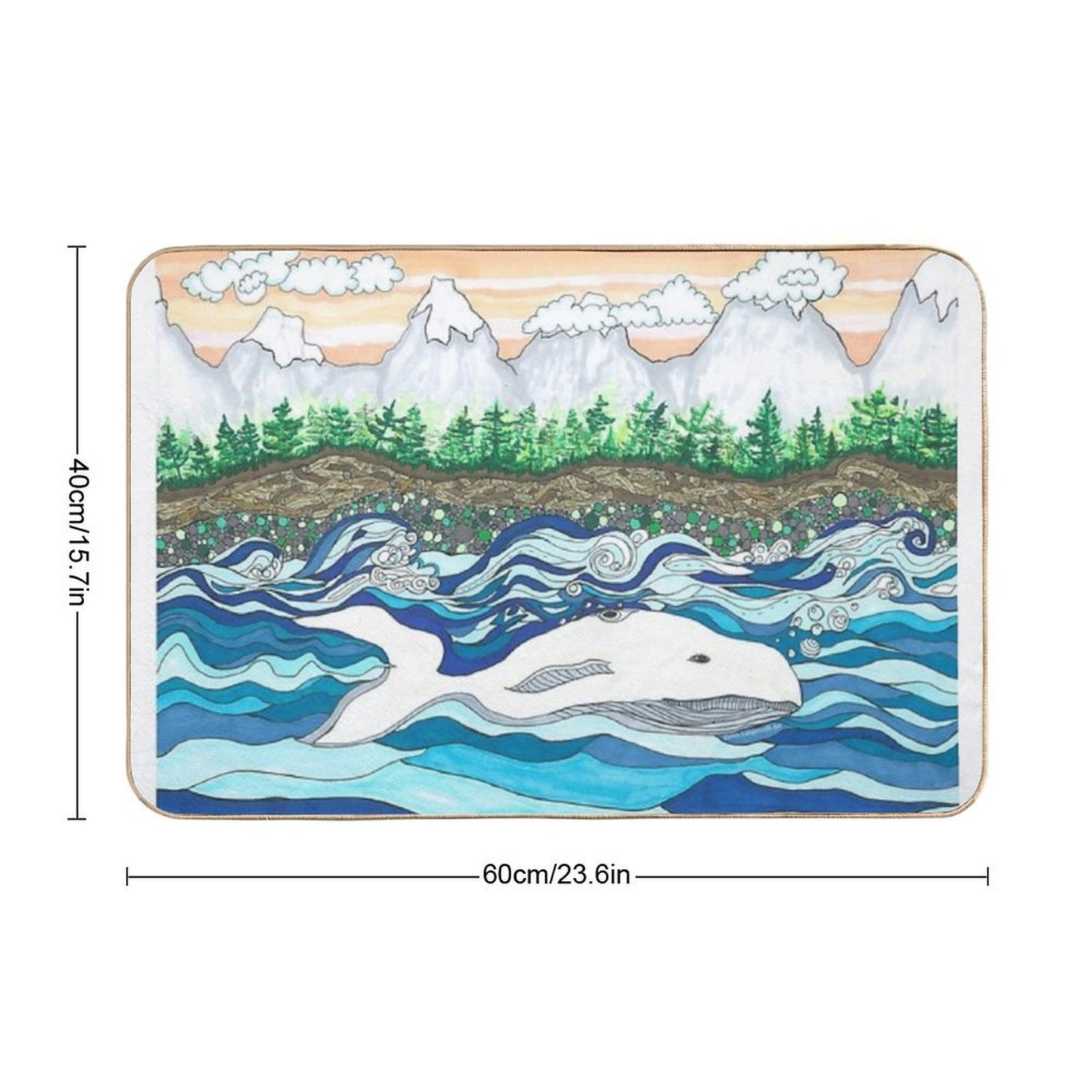 Dreaming of Vancouver Bath Mat