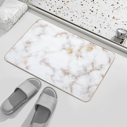 Marble - Gold Bath Mat