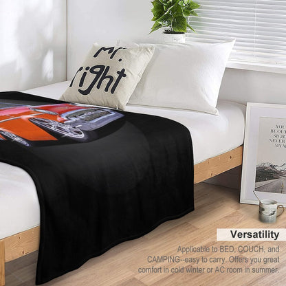 57 Chevy Throw Blanket