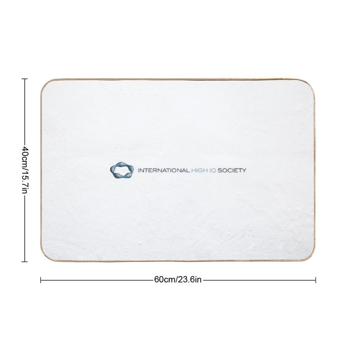 International High IQ Society - Logo Bath Mat