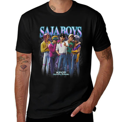 KPop Demon Hunters Saja Boys Heartthrob Officially Licensed  Versatile T-Shirt