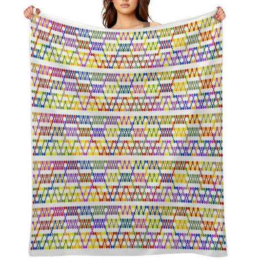 Bell Ringer Stedman Triples Bell Ringing Method Throw Blanket