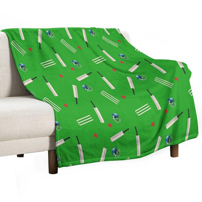 Cricket Pattern Throw Blanket