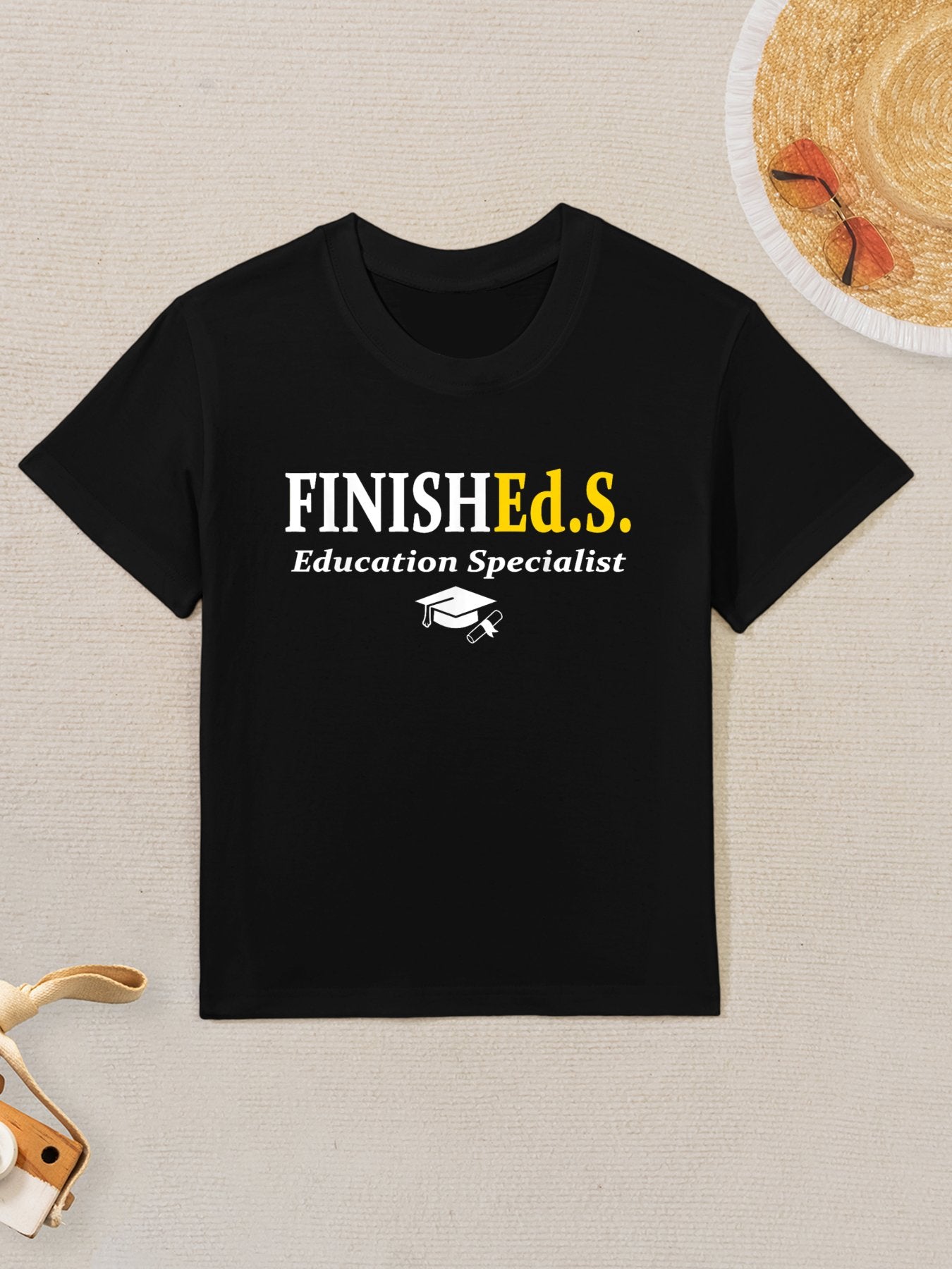 FinishEd.S Education Specialist Degree Graduate Graduation Kids T-Shirt