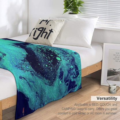 Glow in The Dark 2 Throw Blanket