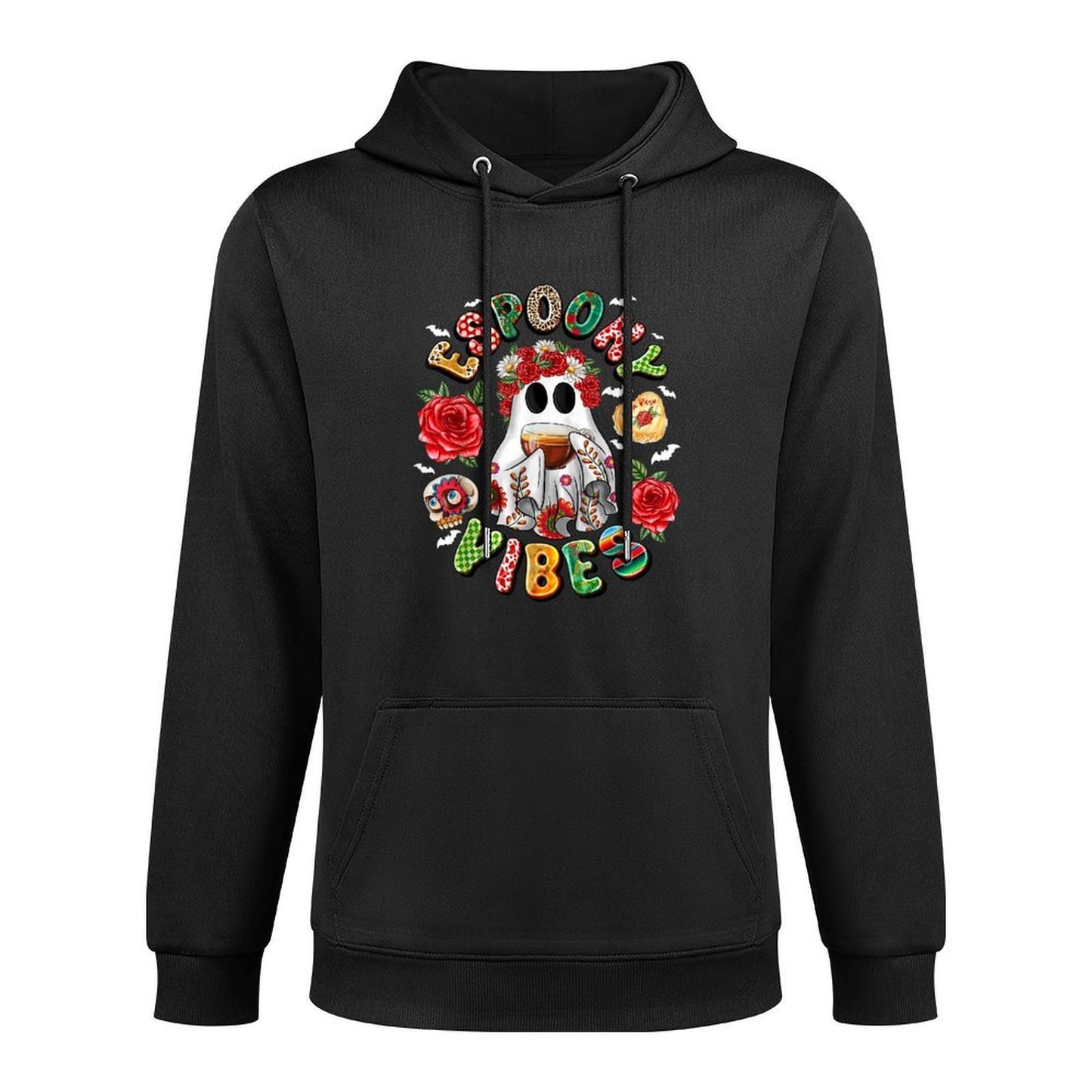 Espooky Vibes Maestra Halloween Spanish Mexican Teacher Layering Staple Hoodie