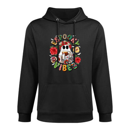 Espooky Vibes Maestra Halloween Spanish Mexican Teacher Layering Staple Hoodie