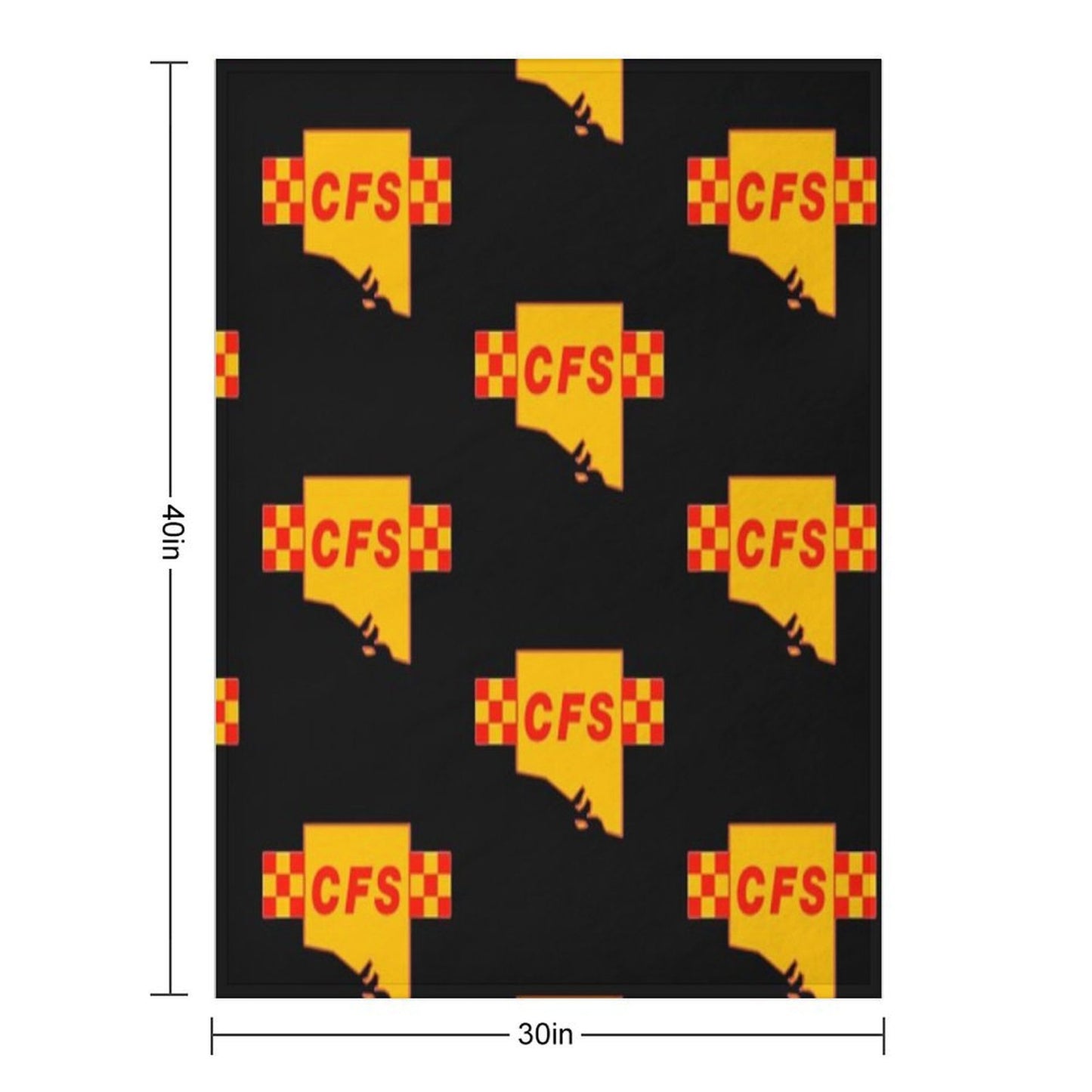 CFS - Logo Throw Blanket