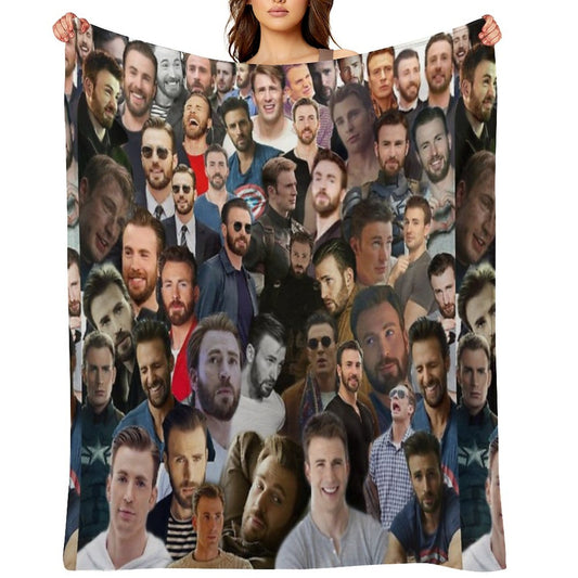 Chris Evans Throw Blanket