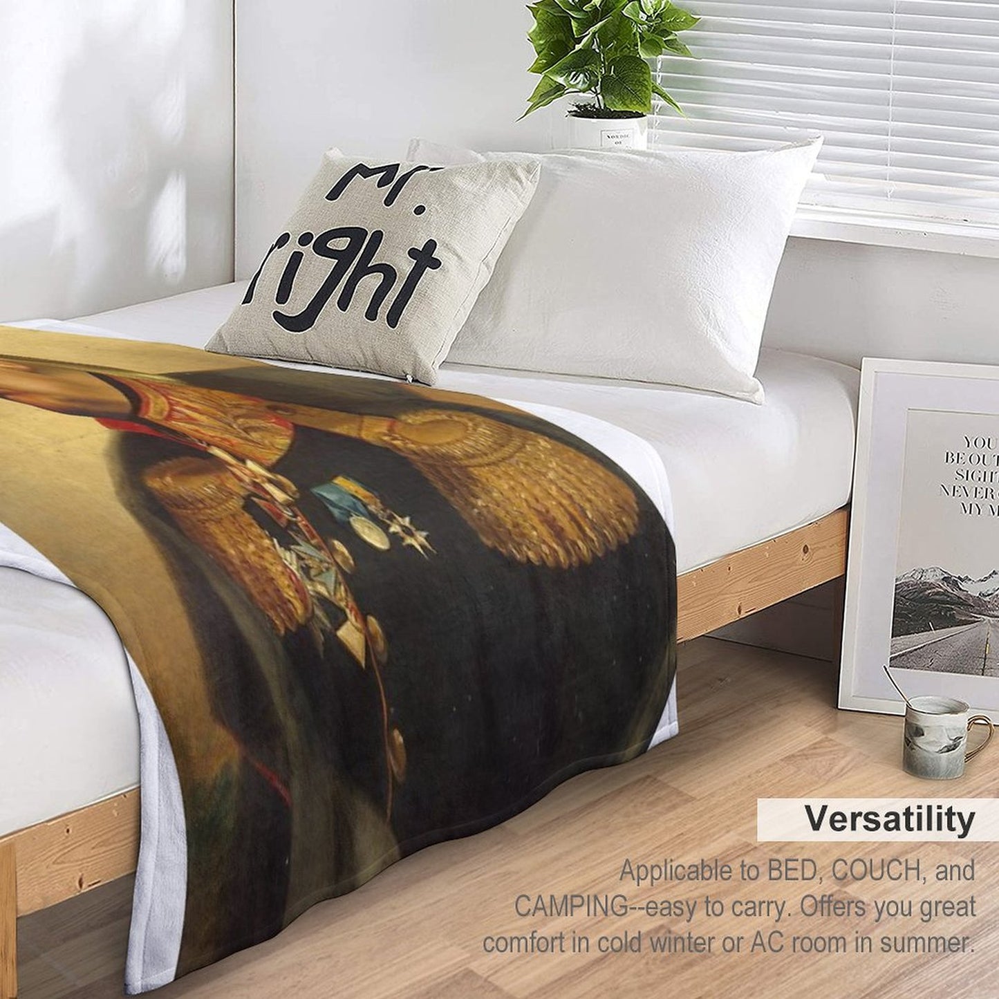 Donald Trump - Replaceface Throw Blanket