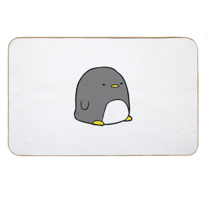 Cute Cuddly Penguin Bath Mat