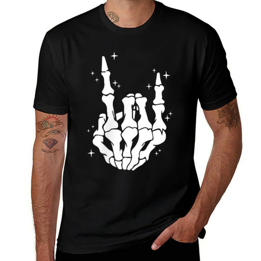 (2 Sided) Skeleton Just A Dad Who Always Came Back With Milk  Odor-resistant T-Shirt