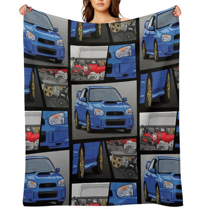 Impreza Blobeye X Ej20 Engine Throw Blanket