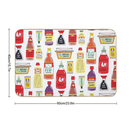 Asian Seasonings Bath Mat