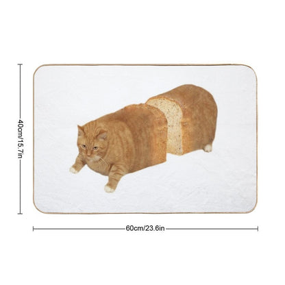 Cat Loaf Durable Bath Mat