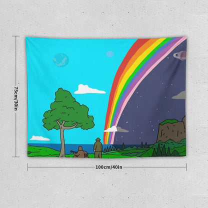 Big Lez Show Landscape Tapestry