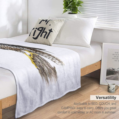 Peregrine Falcon #2 Throw Blanket