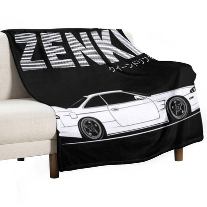 Nissan Silvia S14 Zenki Throw Blanket