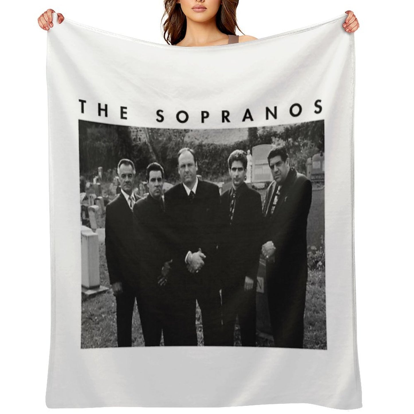 The Sopranos - Retro Throw Blanket
