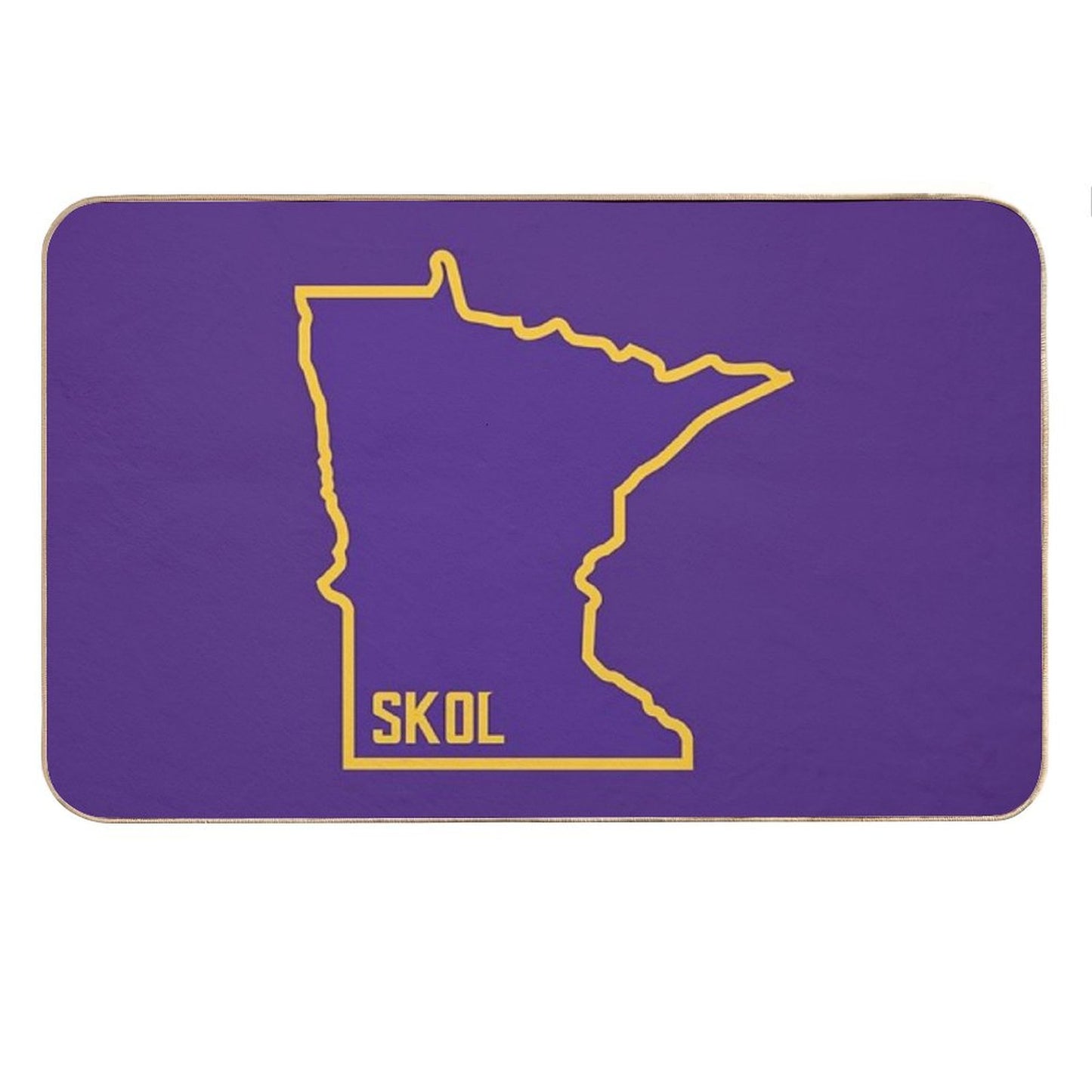 Skol MN Outline Bath Mat